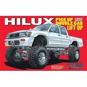 「非常に良い」青島文化教材社 1/24 ピックアップシリーズ No.6 トヨタ ハイラックスWキャ(中古品)