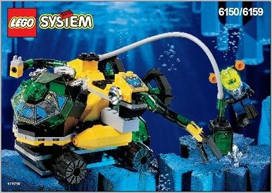 「非常に良い」レゴ アクアゾーン Lego 6150 Crystal Detector 並行輸入品(中古品)
