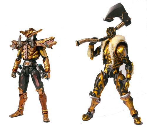 「非常に良い」S.I.C. VOL.48 仮面ライダーガオウ&amp;キンタロスイマジン(中古品)