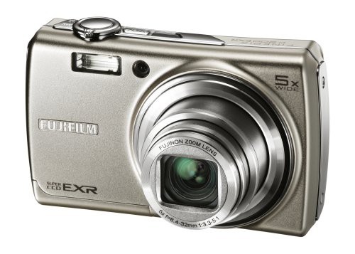 FUJIFILM デジタルカメラ FinePix F200 EXR シルバー FX-F200EXR S(中古品)