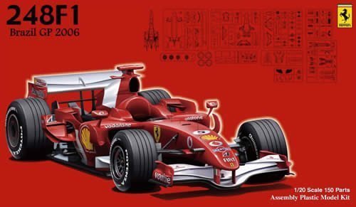非常に良い」フジミ模型 1/20 GPシリーズ フェラーリ248 F1 2006(中古 