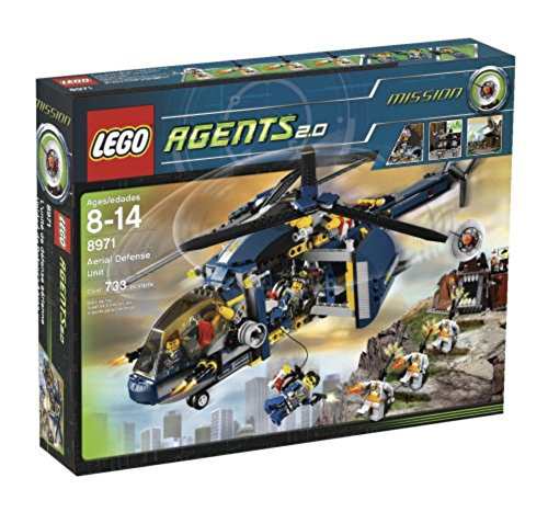 LEGO 8971 Aerial Defence Unit(レゴ エージェント 2.0 空中防衛ユニット)(中古品)