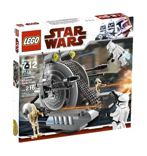 「非常に良い」コーポレートアライアンスタンクはドロイドレゴスターウォーズ LEGO Star W(中古品)
