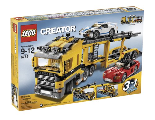 「非常に良い」輸入レゴクリエイター LEGO Creator Highway Transporter (6753) [並行輸入(中古品)