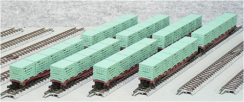 「非常に良い」マイクロエース Nゲージ チキ5000・ヨ5000 コンテナ車「たから号」8両セッ (中古品)