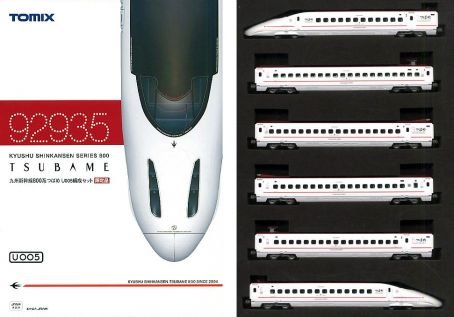 トミックス 九州新幹線800系つばめ U005編成 6両セット （92935