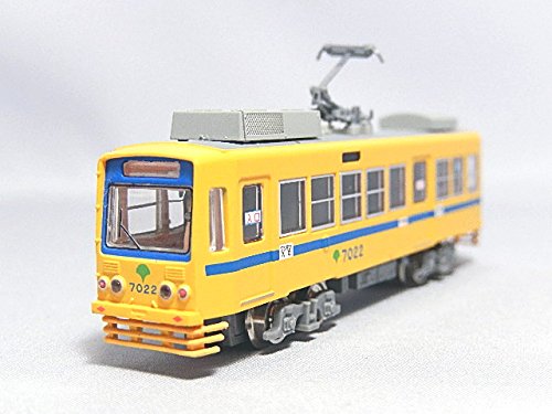 「未当てはめる品」Nゲージ NT91 日本の首都路面電車 7000形 「付け替え車」 旧ペンキ塗り 2005(中古品)