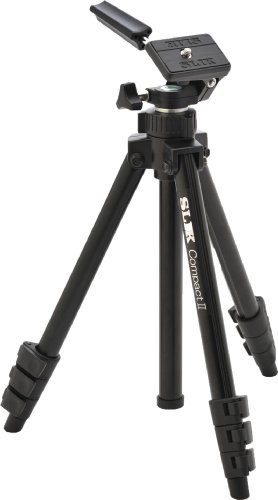 SLIK 三脚 コンパクト II 旅行用三脚 214824(中古品)の通販は