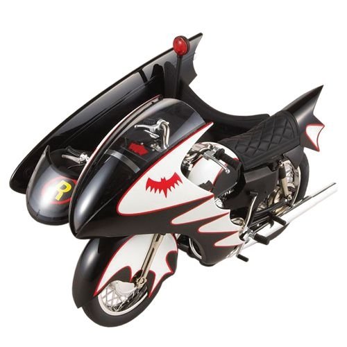 「非常に良い」MATTEL 1/12 66バットサイクル (TVシリーズバージョン) 完成品(中古品)