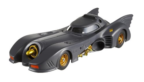 マテル 1/18 バットモービル バットマン 1989 マットブラック/ゴールド(中古品)の通販は