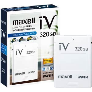 「ほぼ新品」maxell 日立薄型テレビ「Wooo」対応 ハードディスクIVDR320GB M-VDRS320G.B(中古品)