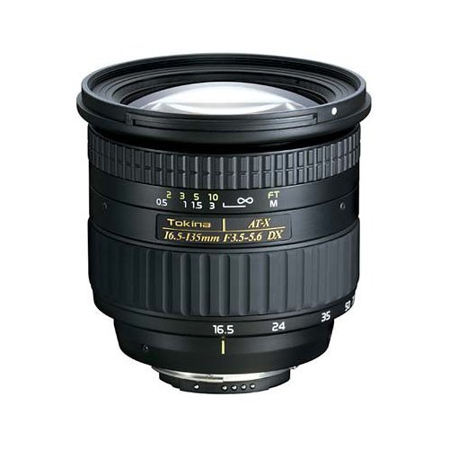 Tokina 標準ズームレンズ AT-X 16.5-135mm F3.5-5.6 DX ニコン用 063426(中古品)の通販は 21,605円