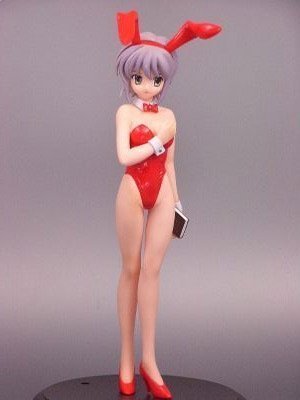 「非常に良い」涼宮ハルヒの憂鬱　長門有希　バニーガールVer.　キャラアニ限定　レッドカ(中古品)