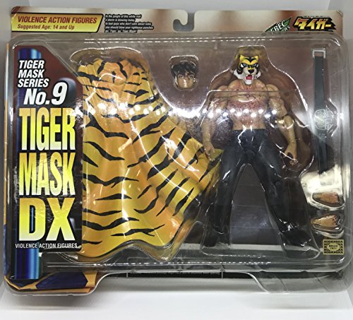 「ほぼ新品」タイガーマスク DX 限定血飛沫ver アクションフィギュア(中古品)