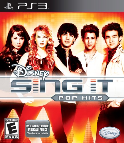 Disney Sing It Pop Hits with Microphone(PS3 輸入版　北米）(中古品)