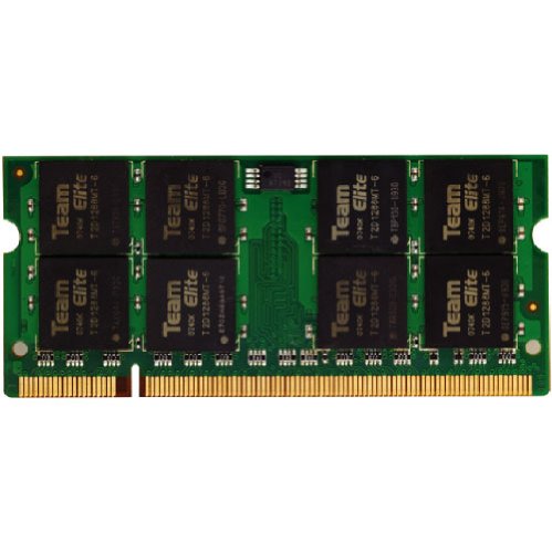 「ほぼ新品」TEAM TeamElite DDR2 So-DIMM DDRII 667 2GB Voltage 1.8V± 0.1V TSDD2048(中古品)