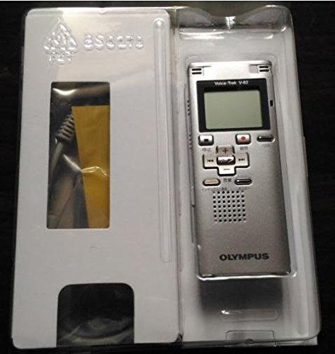 「ほぼ新品」OLYMPUS ICレコーダー Voice-Trek SLV シルバー V-62(中古品)