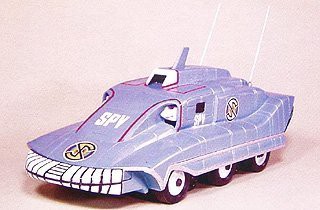 青島文化教材社 キャプテンスカーレット No.03 追跡戦闘車 電動走行 SPV(中古品)の通販は