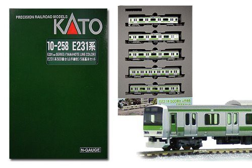 NゲージKato10-258 E231系500(山手線色)5両基本セット-