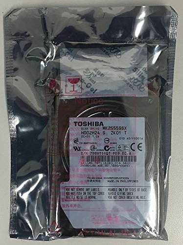 「未使用品」東芝 MK2555GSX 250GB Serial-ATA 2.5インチ 内蔵用HDD バルク品(中古品)