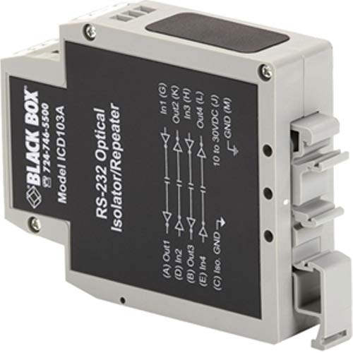「ほぼ新品」Black Box ICD103A RS-232 DIN ???????? ?????(中古品)