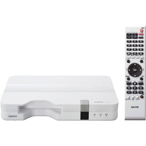 SANYO レポック iVDR対応デジタルチューナー内蔵レコーダー IVR-S100M(W)(中古品)