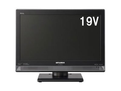 三菱電機(MITSUBISHI) 19V型 液晶 テレビ LCD-19MX35B ハイビジョン   2009(中古品)