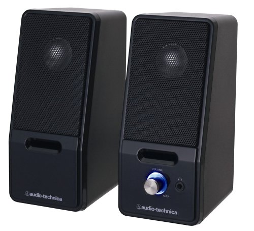 audio-technica アクティブスピーカー AT-SP121 BK(中古品)の通販は