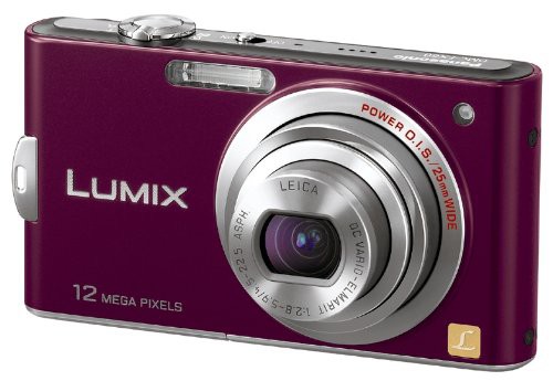 パナソニック デジタルカメラ LUMIX (ルミックス) FX60 ノーブルバイオレッ(中古品)