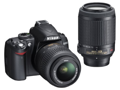 「非常に良い」Nikon デジタル一眼レフカメラ D3000 ダブルズームキット D3000WZ(中古品)