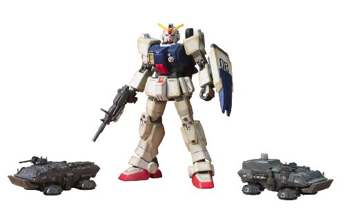 HG UCHG 1/144 RX-79[G] 陸戦型ガンダム地上戦セット (機動戦士ガンダム MS(中古品)の通販は 14,450円