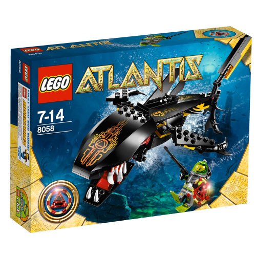 「ほぼ新品」レゴ (LEGO) アトランティス シャーク・ガーディアン 8058(中古品)