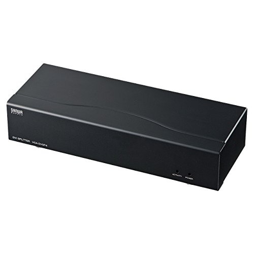 SANWA SUPPLY VGA-DVSP4 フルHD対応DVIディスプレイ分配器(4分配)(中古品)の通販は