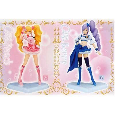 「未使用品」フレッシュプリキュア!DX組立式ガールズフィギュア 〜キュアピーチ&amp;キュア (中古品)
