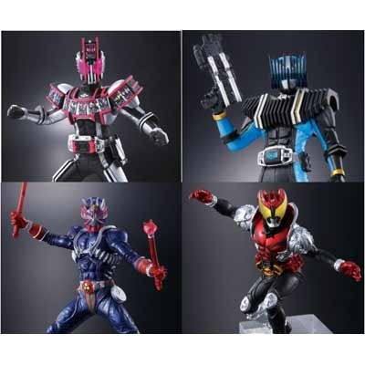 「未使用品」食玩 HDM創絶 平成仮面ライダー 平成ライダーコンプリート!! 全4種セット(中古品)