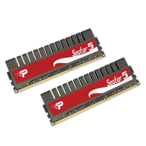 PATRIOT DDR3-1333(2GBx2)デュアルチャンネルパッケージ PGV34G1333ELK(中古品)