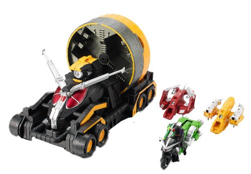 「非常に良い」仮面ライダーW 回転換装ベース DXリボルギャリー(中古品)