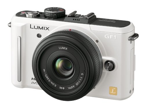 パナソニック デジタル一眼カメラ GF1 レンズキット(20mm/F1.7パンケーキレ(中古品)