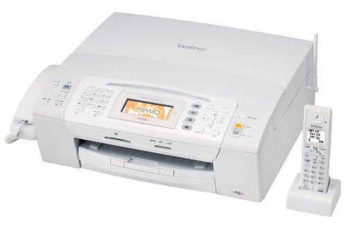 BROTHER Mymio A4インクジェットFAX複合機 デジタル子機1台 MFC-675CD(中古品)