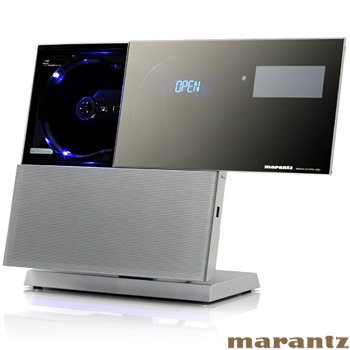 マランツmarantz パーソナルCDステレオシステム CR201 S（シルバー