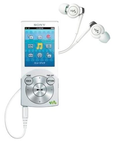 「非常に良い」SONY ウォークマン Sシリーズ [メモリータイプ] 16GB ホワイト NW-S645/W(中古品)