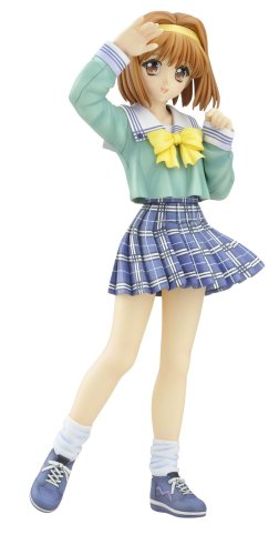「非常に良い」コトブキヤ シスター・プリンセス 花穂 制服版 1/7スケールPVC塗装済み完成(中古品)