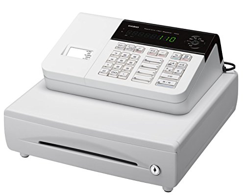 カシオ レジスター 4部門 小型ドロア 110ER(中古品)