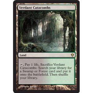「ほぼ新品」Magic: the Gathering - Verdant Catacombs (229) - Zendikar(中古品)