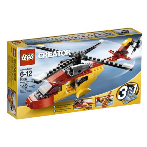 「非常に良い」レゴクリエイター3イン1ヘリコプターLEGO Creator 3-in-1 Helicopter Build(中古品)