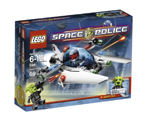 「非常に良い」LEGO Space Police 5981 Raid VPR レゴ スペースポリス(中古品)