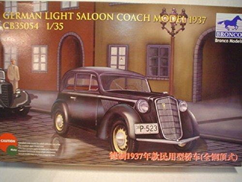 「非常に良い」ブロンコモデル 1/35 ドイツ民間型2ドアセダン 1937年型 65963 プラモデル(中古品)