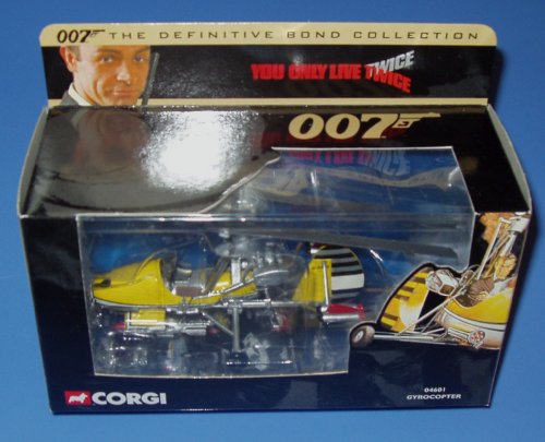 Corgi Appx 1/36 Scale Diecast 04601 Gyrocopter You Only Live Twice 007(中古品)の通販は