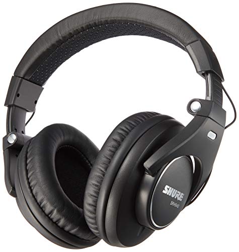 「非常に良い」SHURE ヘッドホン SRH840 プロフェッショナル スタジオ用 SRH840-A  国内 (中古品)