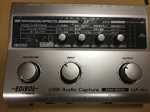 Roland EDIROL USBオーディオ・キャプチャーUA-4FX 24ビット 96kHz(中古品)の通販は